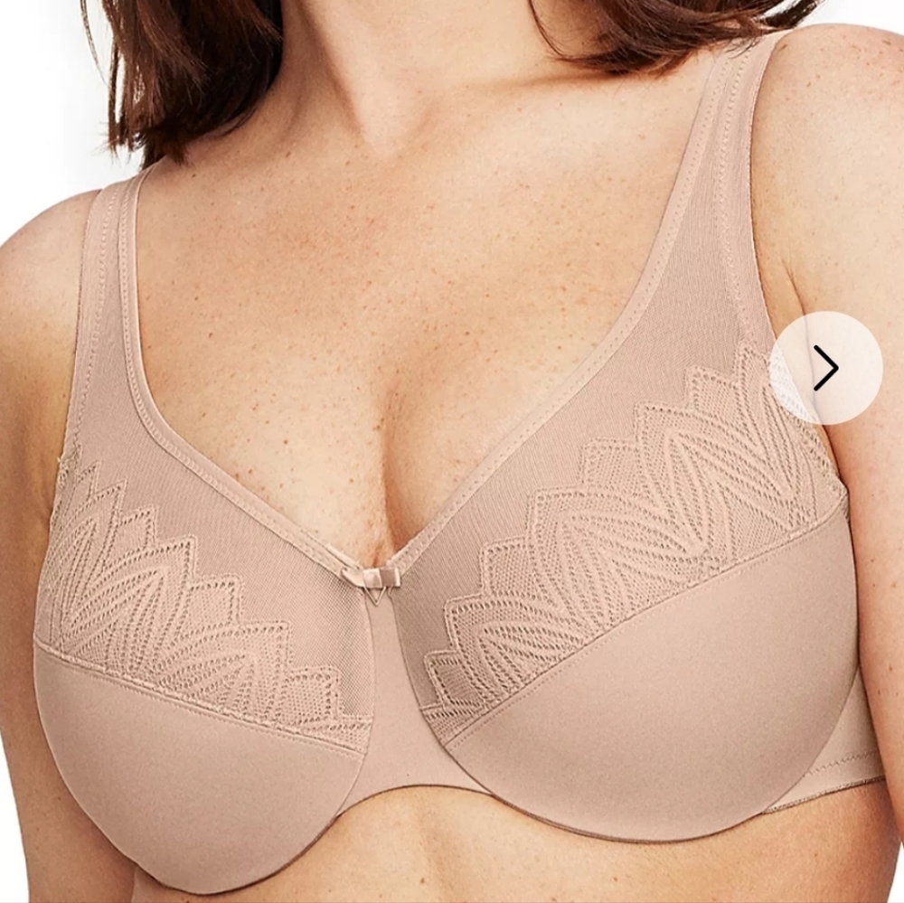 Glamorise Elegant Tan 36H Bra NWT